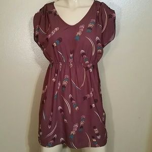 ✓ Fossil XS Aztec Printed Dress ✓